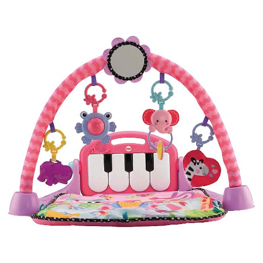 เพลย์ยิมเสริมพัฒนาการ Fisher-Price Kick 'n Play Piano Gym (Pink)