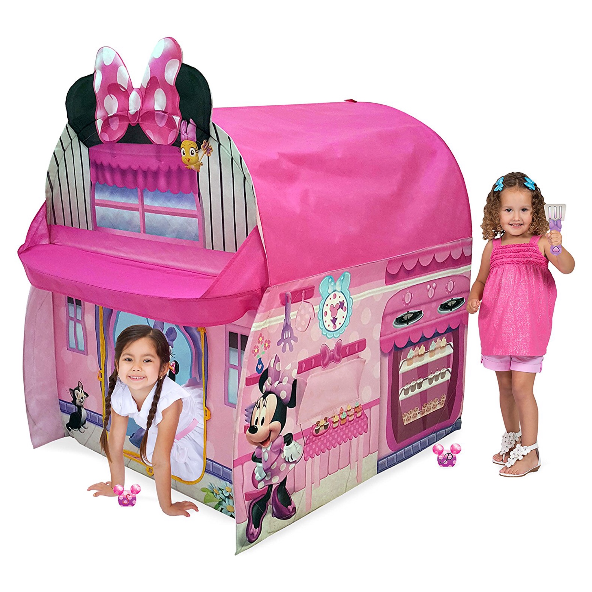 เต็นท์ชุดครัวจำลองสำหรับลูกสาว Playhut Disney Junior Minnie Mouse Deluxe Kitchen