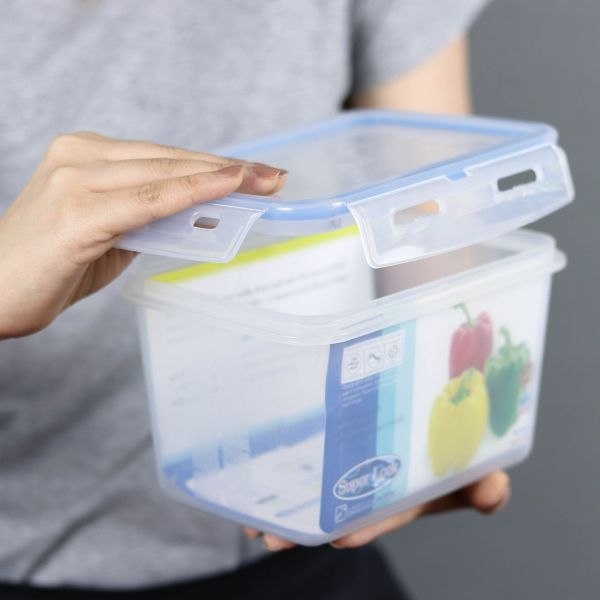 P10861 กล่อง Superlock (13x 19x11 cm) จุ 1.5 ลิตร #6855-2 No.6855-2 (ราคาส่งต่อ 12 ใบ: เฉลี่ย 85 บต่อใบ)