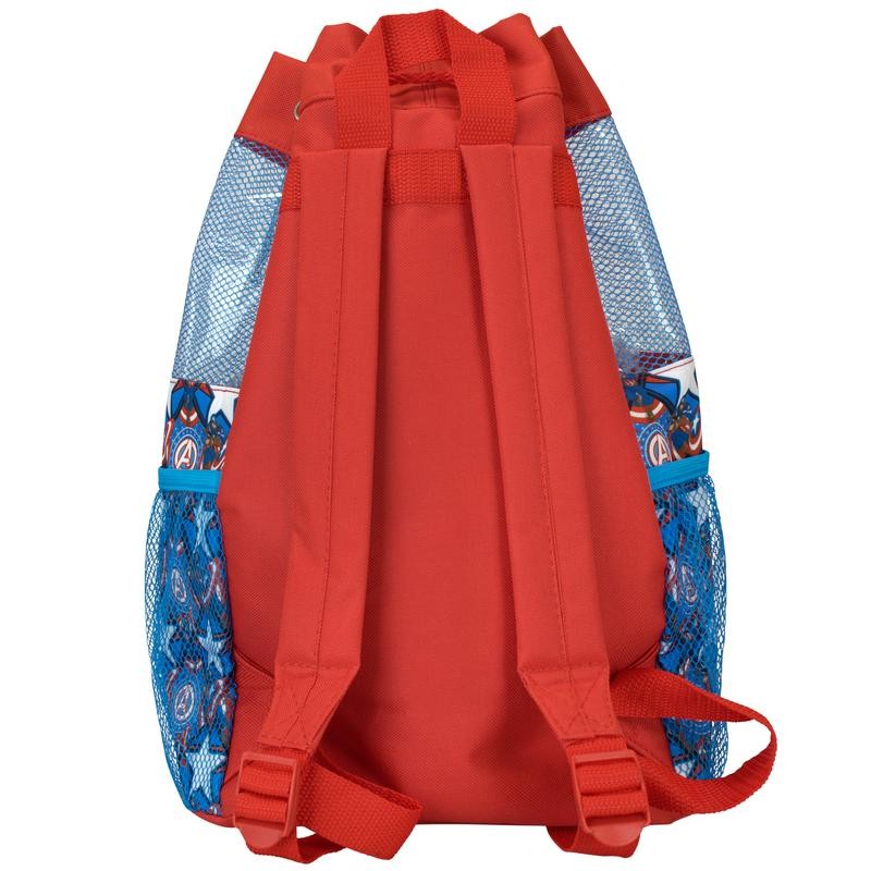 กระเป๋าสะพายเป้กันน้ำ Character UK Captain America Swim Bags for Kids