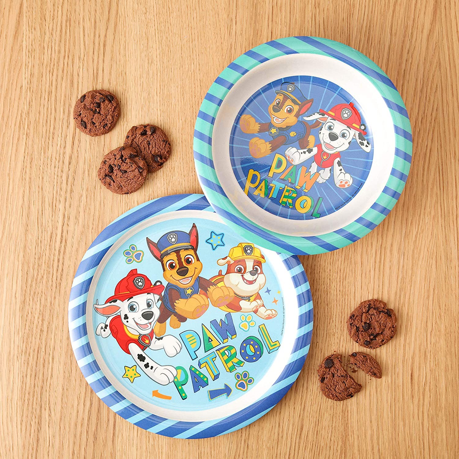 ชุดอุปกรณ์รับประทานอาหาร Zak! Paw Patrol 2-Piece Dinnerware Set
