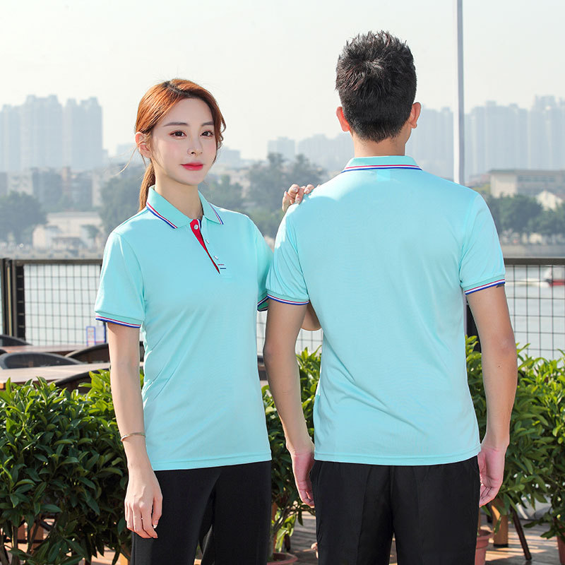 เสื้อฟอร์มพนักงาน เสื้อยืดปกโปโล เสื้อโปโลแขนสั้น P6510002 สีภาพ S-4XL