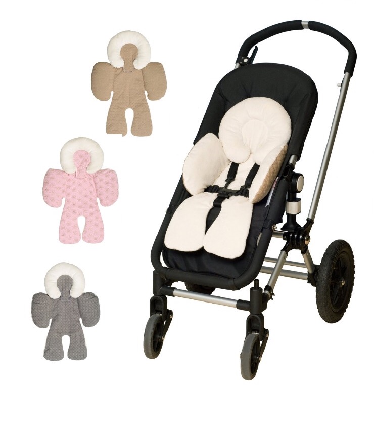 แผ่นรองคาร์ซีท รถเข็น และเปลนอน JJ Cole Collections Reversible Body Support