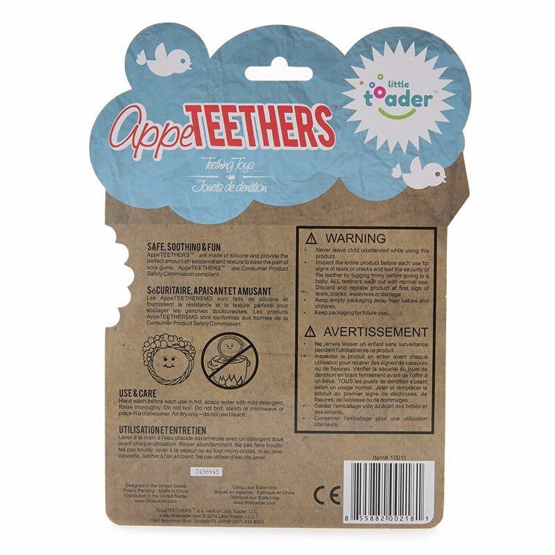 ยางกัดรูปทรงสุดฮา Little Toader Appe Teethers Teething Toys (Liquorice Bracelets)