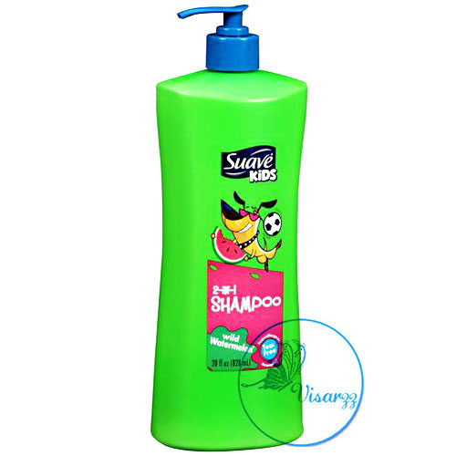 Suave Kids 2-in-1 Shampoo 828 mL # Wild Melon แชมพูเด็กสูตรไม่ระคายเคืองตา สามารถใช้อาบน้ำได้ด้วย