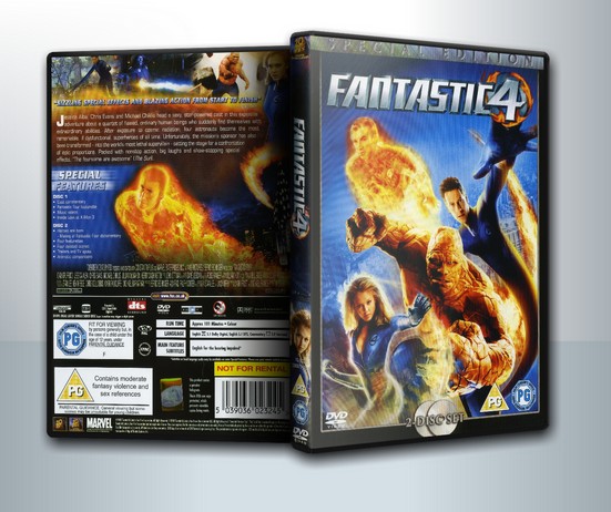 FANTASTIC 4 4 พลังคนกายสิทธิ์ ( 1 DVD )