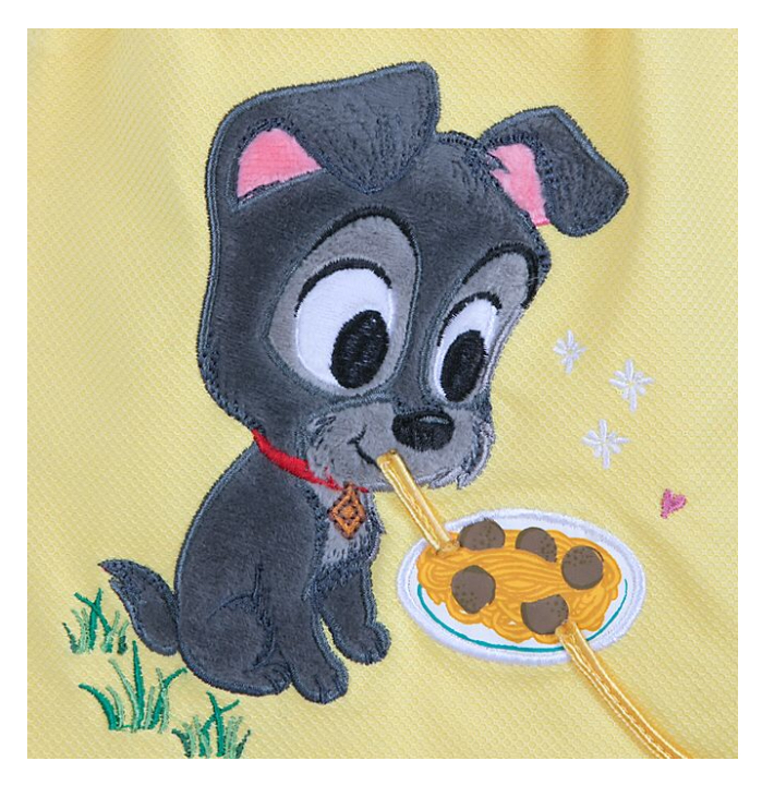 ชุดเดรสสำหรับลูกสาว Disney Lady and the Tramp Furrytale Friends Dress for Kids