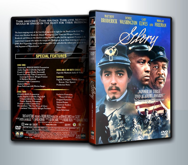 Glory (1989) เกียรติภูมิชาติทหาร ( 1 DVD )