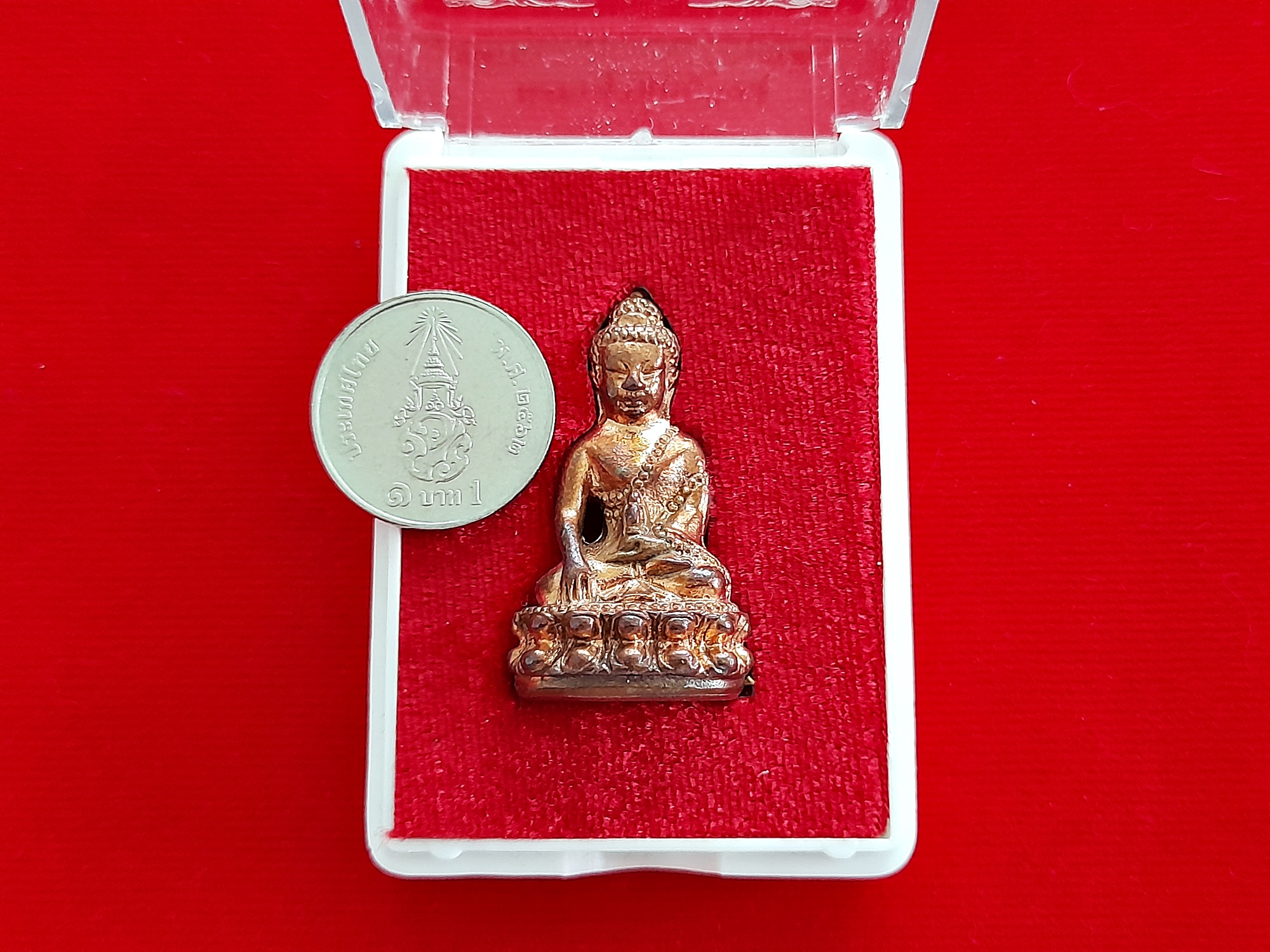 พระกริ่งชินบัญชร เนื้อทองแดง (ตอกเลข ตอกโค็ด ส กงจักร) ปี2562 #รับประกันแท้ - พระอาจารย์สุริยัณ วัดป่าฉัพพรรณรังสี จ.ชัยภูมิ