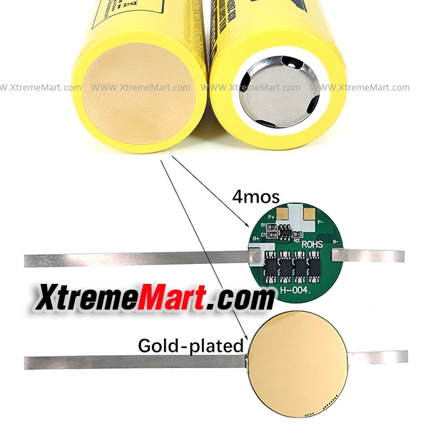 แบตเตอรี่ Liitokala LII-51S 26650 20A power rechargeable lithium battery 26650A 3.7V 5100mA มีวงจรป้องกัน (ก้อนละ)