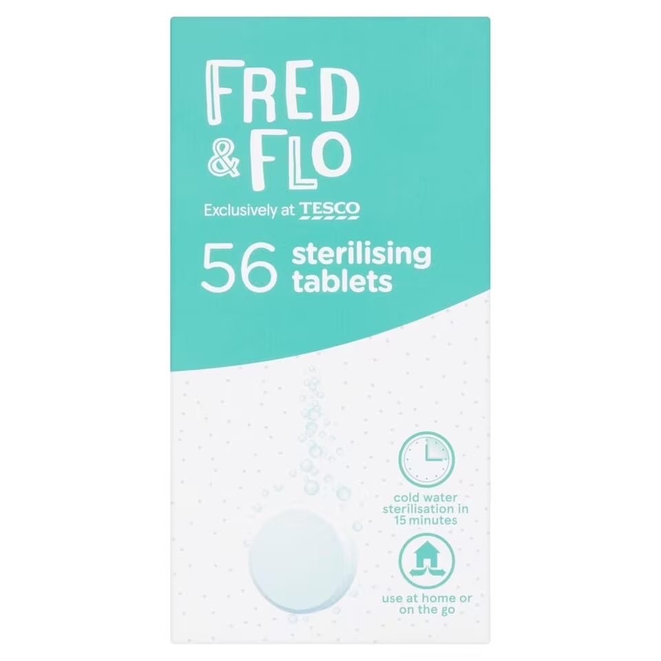 เม็ดฟู่กำจัดเชื้อโรค FRED & FLO Sterilising Tablets