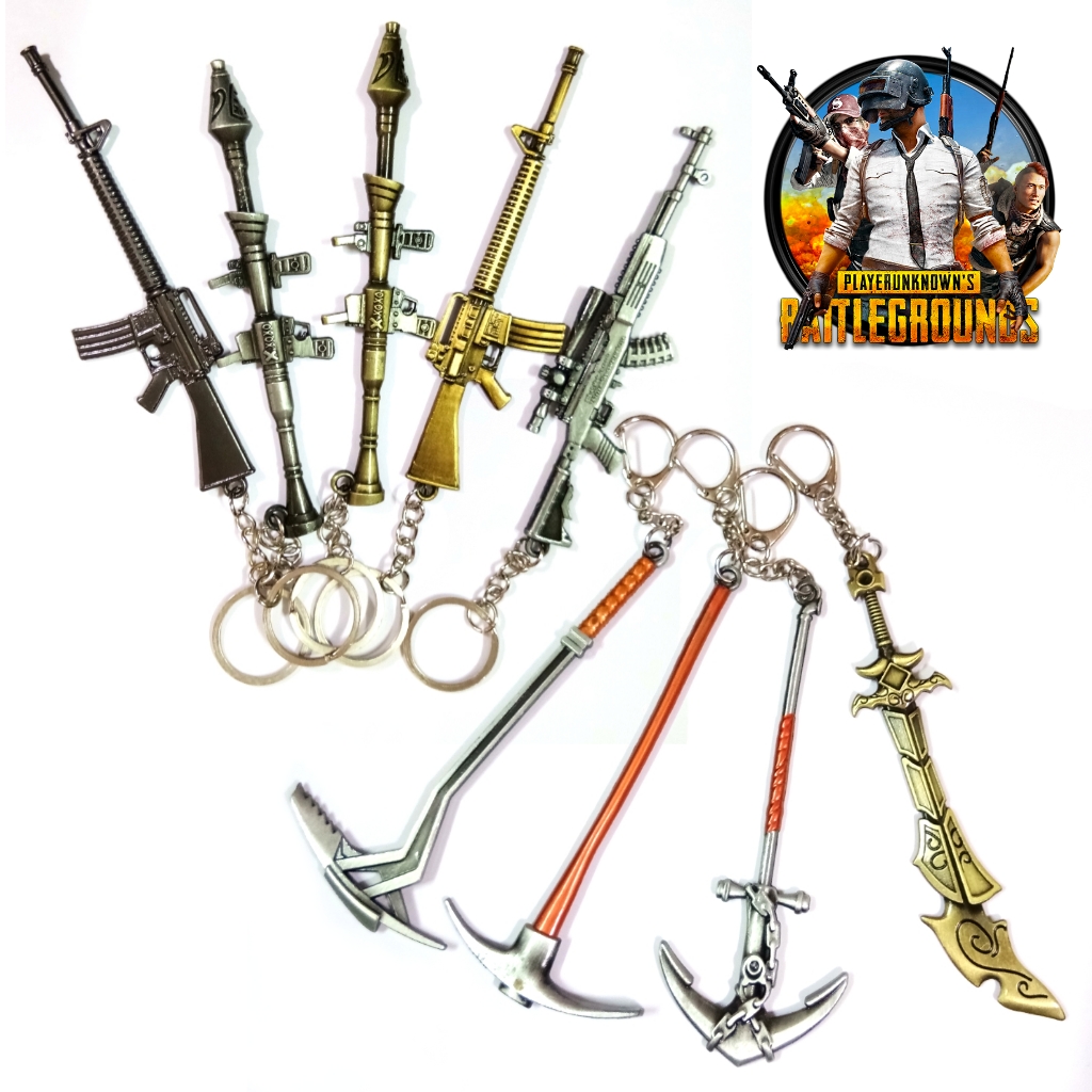 พวงกุญแจพับจี Pubg mobileงานโลหะสุดเท่ห์