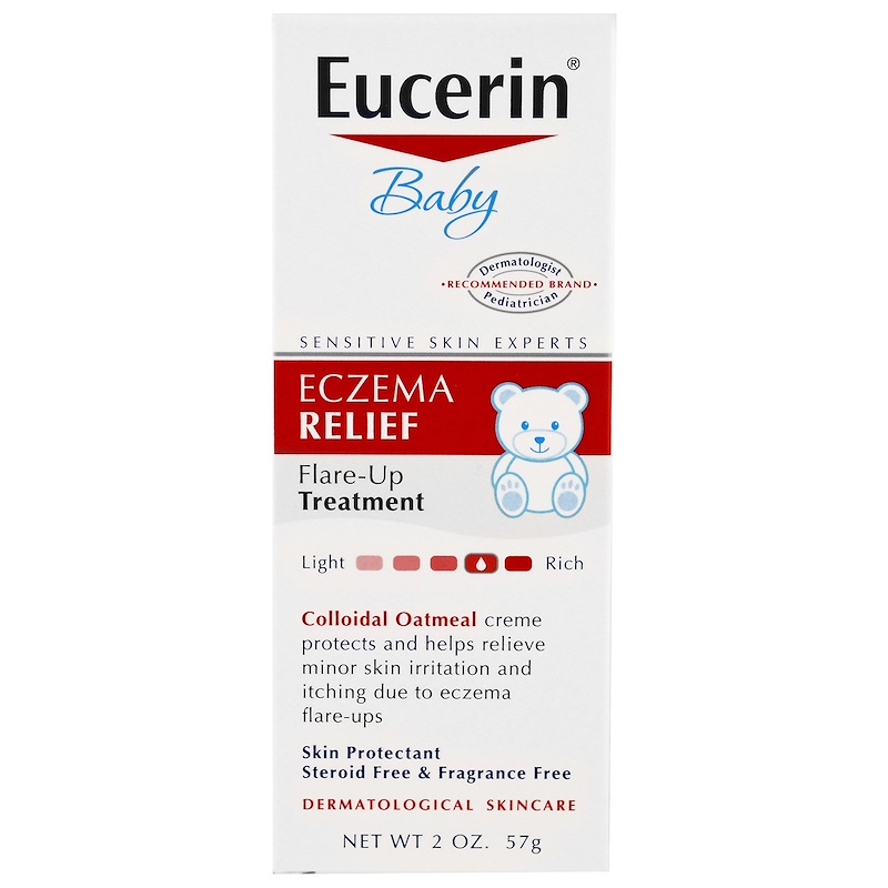 ครีมบำรุงผิวสำหรับทารกและเด็กเล็ก Eucerin Baby Eczema Relief Flare-Up Treatment