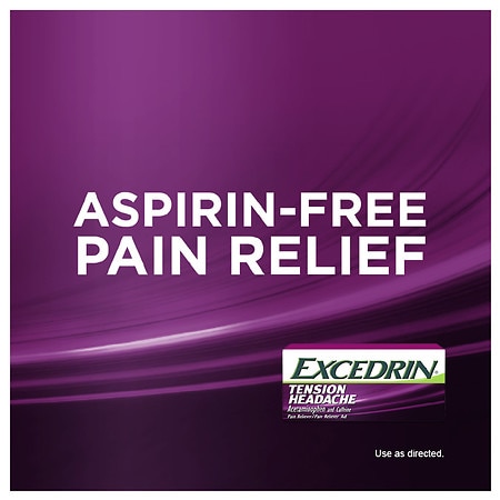ยาบรรเทาอาการปวดศีรษะจากความตึงเครียด gsk Excedrin Tension Headache (24 Caplets)