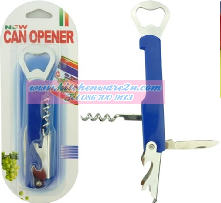 P08254 ที่เปิดขวด+เปิดไวน์ HY313-21 ราคาส่งต่อ 12 ชุด