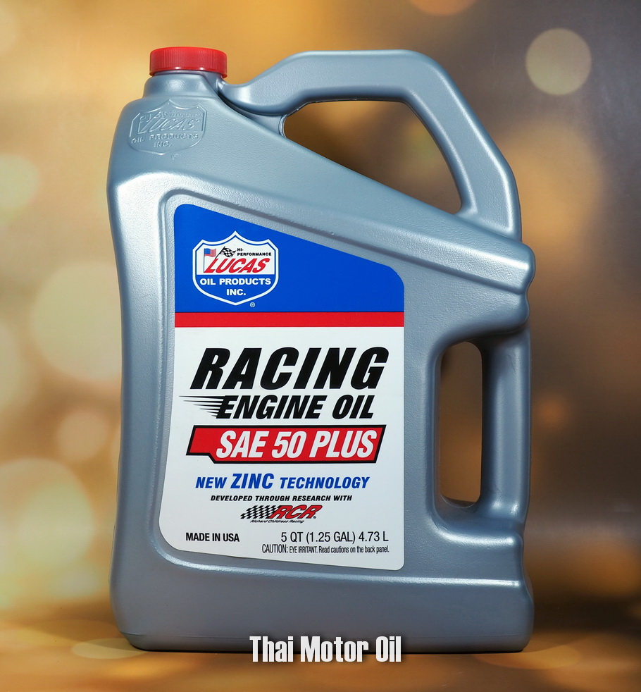 Lucas Racing Oil SAE-50 Plus 5Qt.