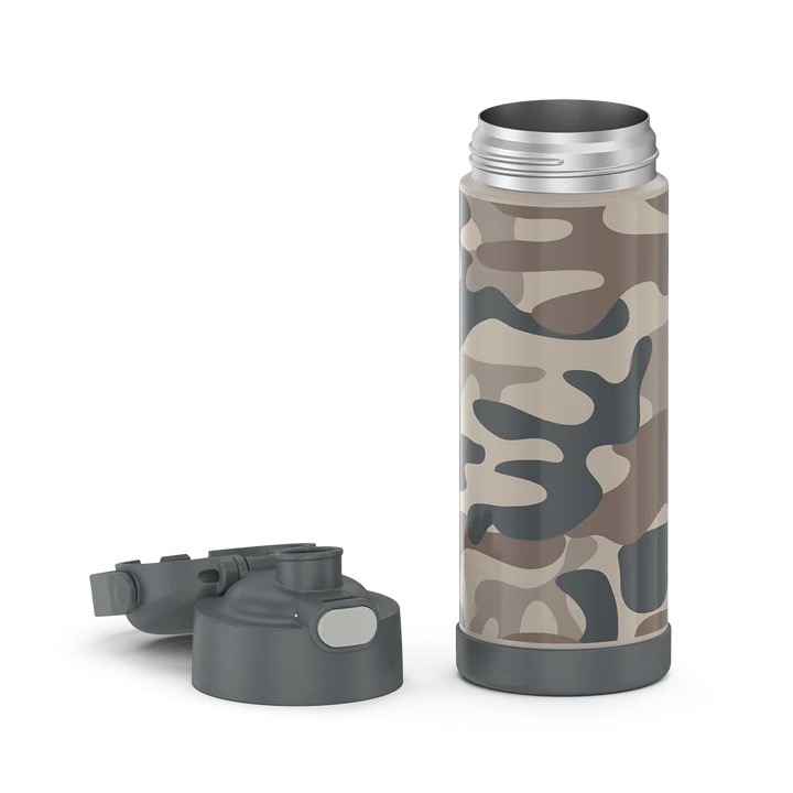 กระติกน้ำสเตนเลสรักษาอุณหภูมิ Thermos Camo FUNtainer Vacuum Insulated Stainless Steel Bottle 16OZ with Bali Handle