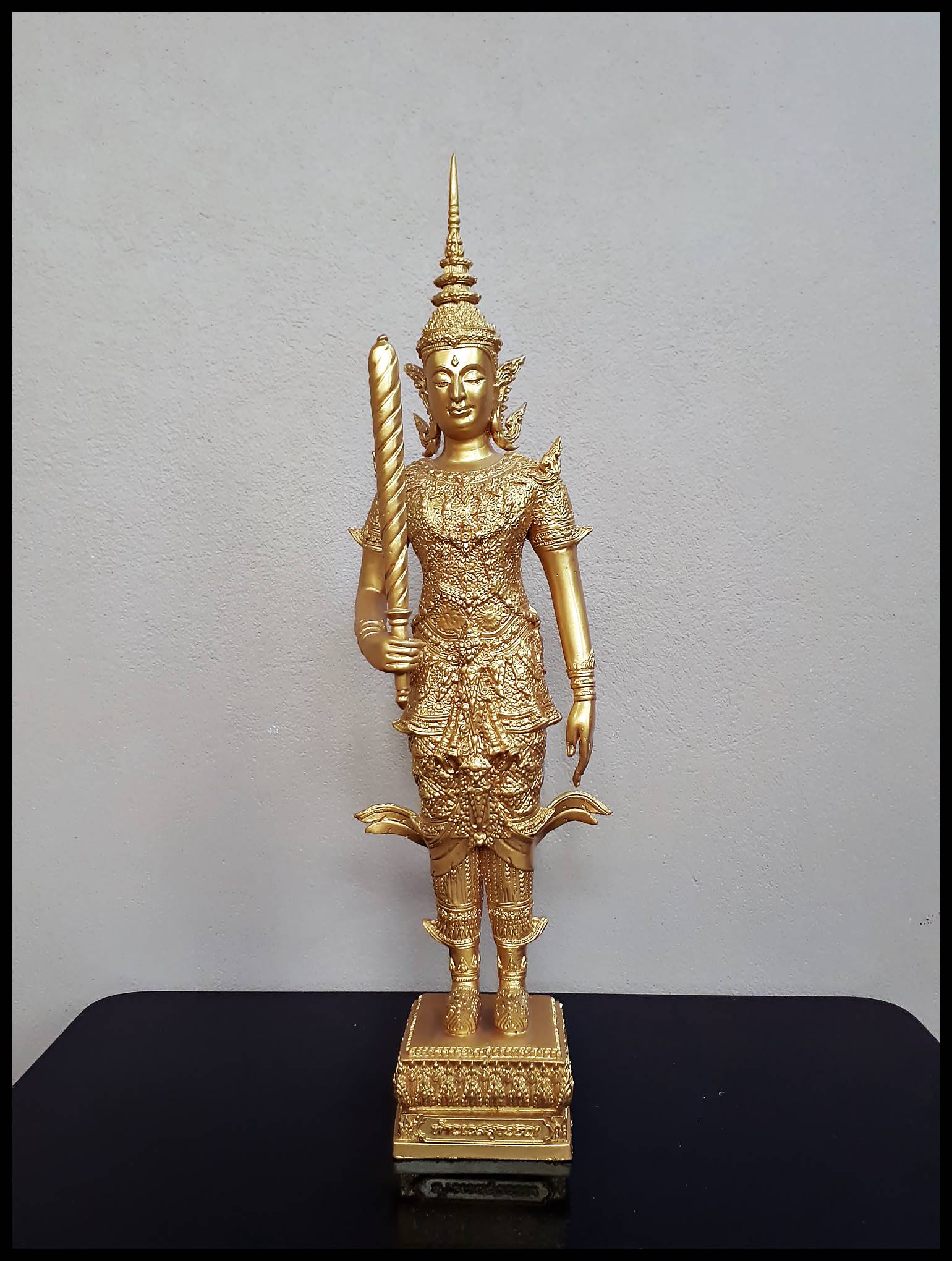 รูปหล่อ ท้าวมหาราชทั้งสี่ (ท้าวจตุโลกบาลทั้งสี่ : เวสสุวรรณ ธตรฐ วิรูปักษ์ วิรุฬหก) ท้าวมหาราชทั้ง4องค์ (เข้าพิธีปลุกเสก เรียบร้อย ที่วัดท่าซุง ปี2556) องค์ใหญ่ขนาดบูชา สูง50ซม