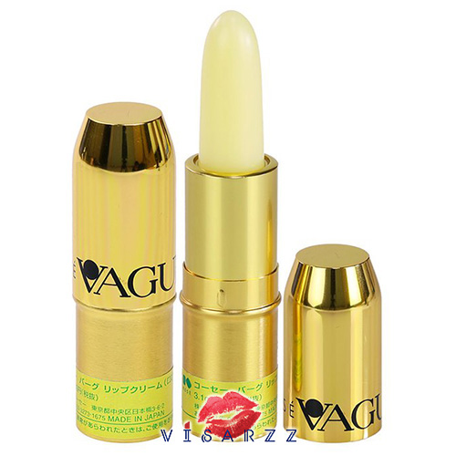 Kose Vague Lip Cream 3.1g ลิปมันบำรุงริมฝีปาก เพิ่มความชุ่มชื้น ลดการเป็นขุย ผลิตจากไขมันปลาวาฬ สินค้าขายดีของเคาเตอร์