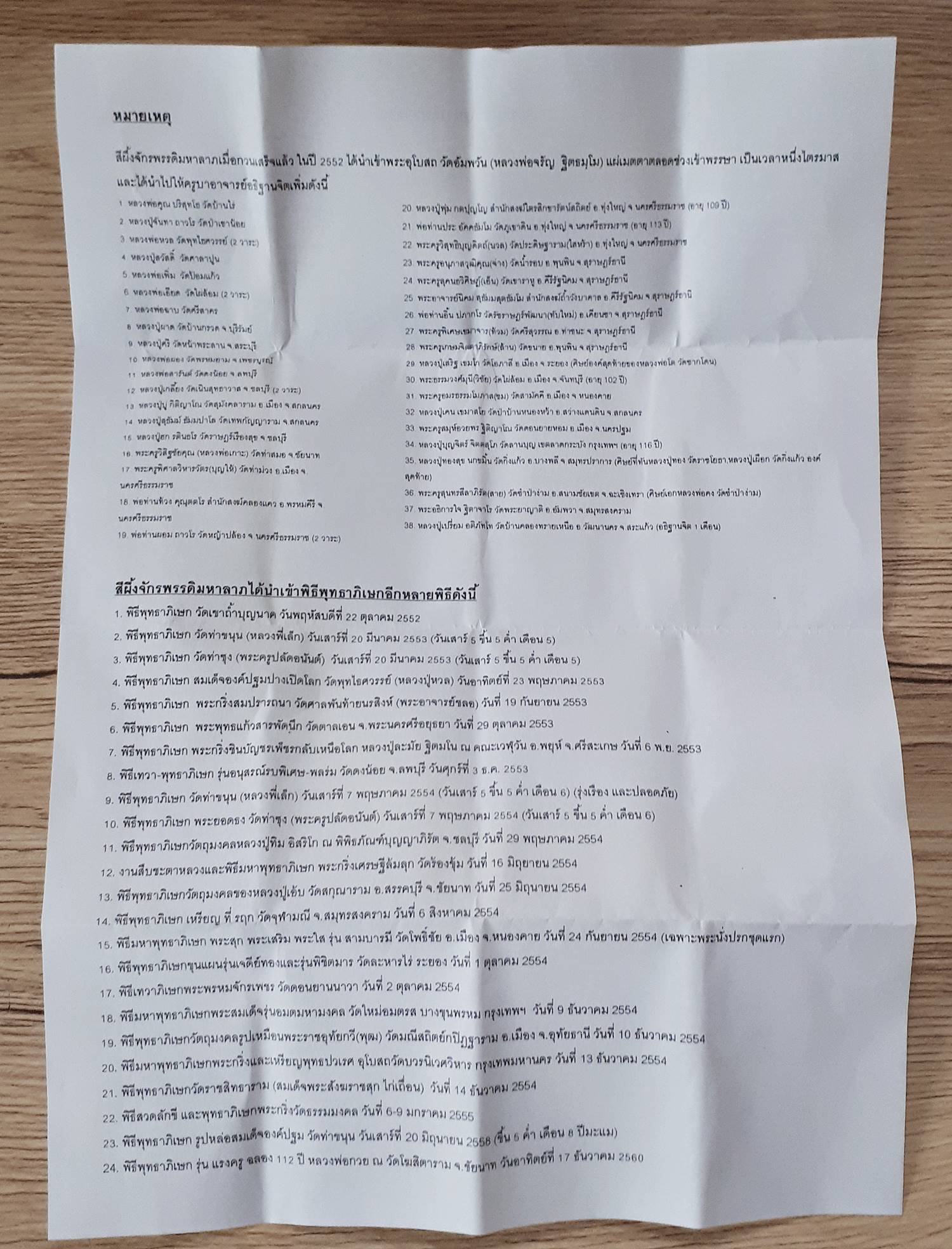 สีผึ้ง จักรรพรรดิ มหาลาภ (รวมมวลสารสีผึ้งและหลายพิธี)