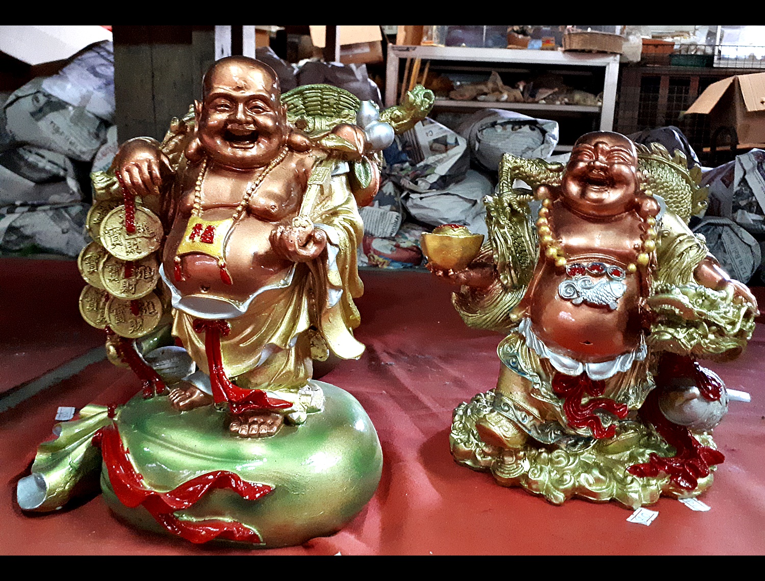 พระสังกัจจายน์ ลงสี ขนาดบูชา ขนาดใหญ่