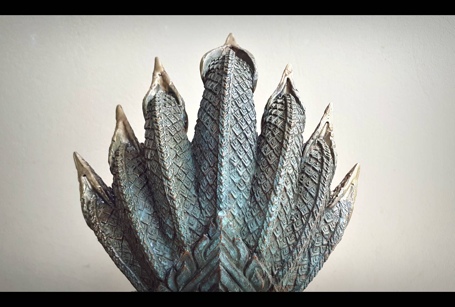 รูปหล่อ พระพุทธเจ้า ปางพระนาคปรก (พญานาค7หัว) เนื้อทองเหลือง ปี2562 (พระหน้าตัก5นิ้ว ฐาน7นิ้ว สูง8นิ้ว) #รับประกันแท้