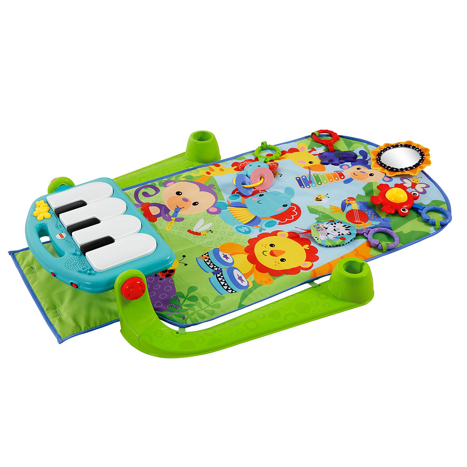 เพลย์ยิมเสริมพัฒนาการ Fisher-Price Kick 'n Play Piano Gym (Blue)