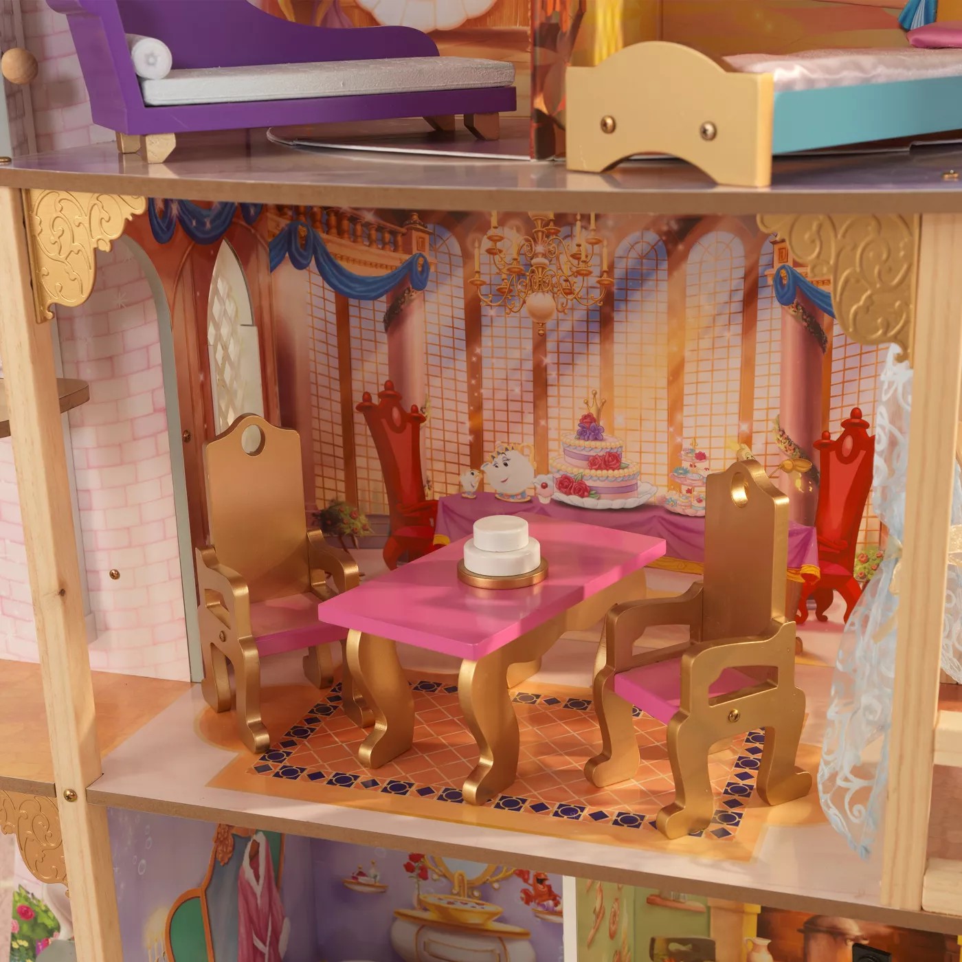 บ้านตุ๊กตาทรงปราสาทเจ้าหญิง KidKraft Disney Princess Royal Celebration Dollhouse