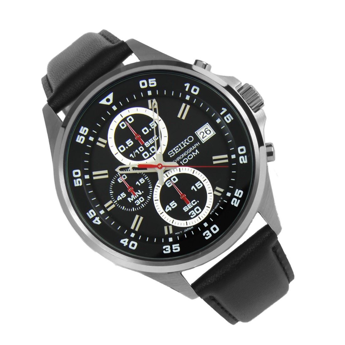 นาฬิกาข้อมือผู้ชาย Seiko Chronograph Quartz SKS635P1 Men's Watch