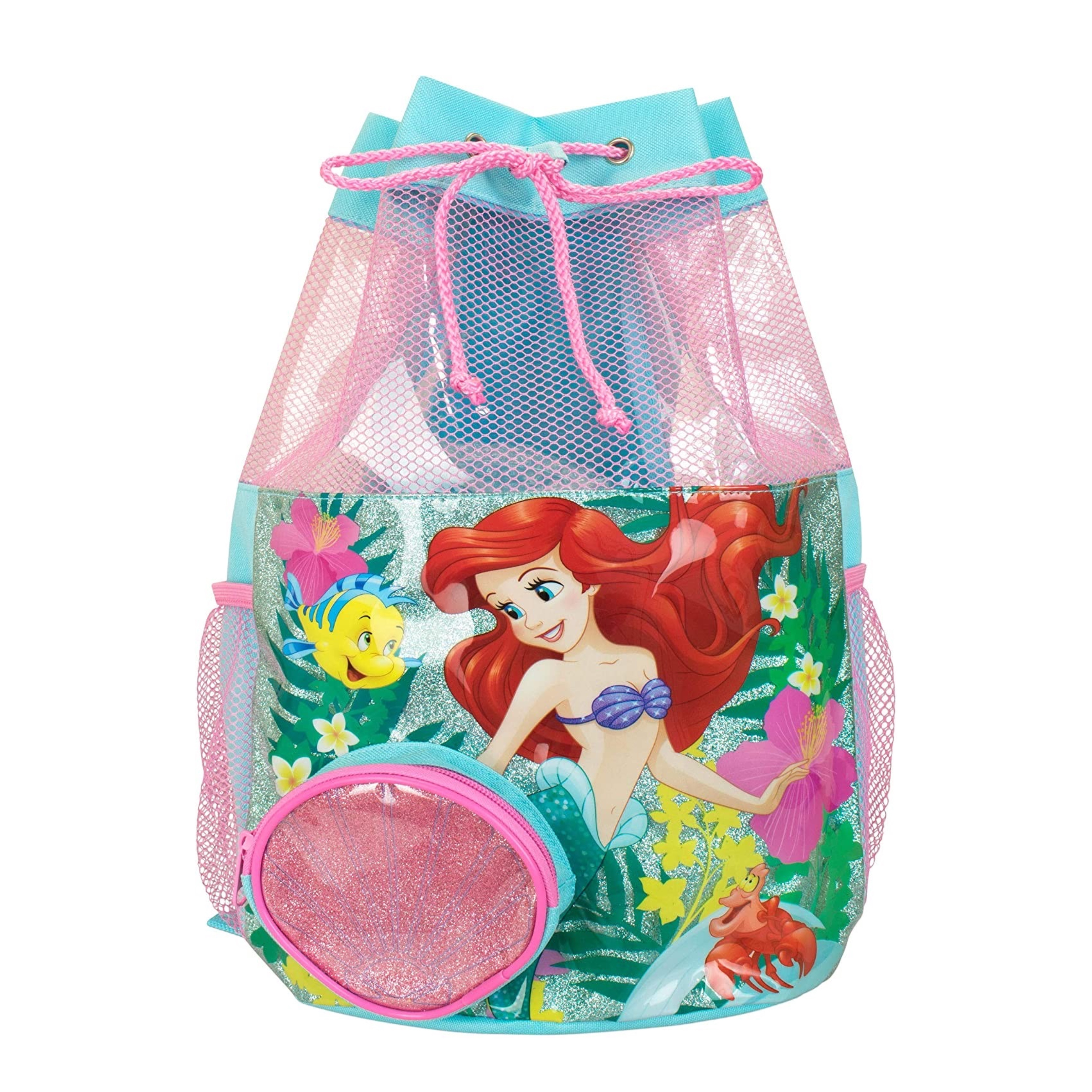 กระเป๋าสะพายเป้กันน้ำ Character UK Disney Ariel The Little Mermaid Swim Bags for Kids (2021)
