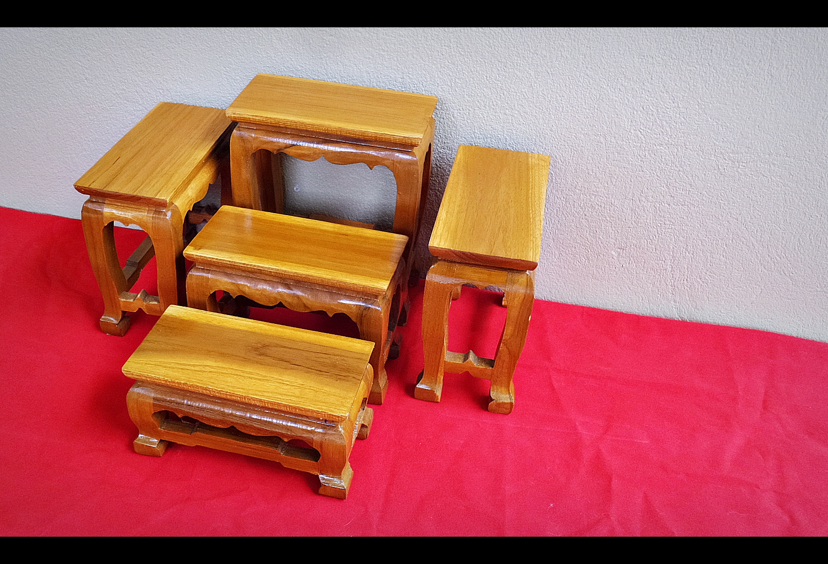 โต๊ะหมู่บูชา หมู่ 5 ขนาดเล็ก (ขนาด 3x6 นิ้ว)