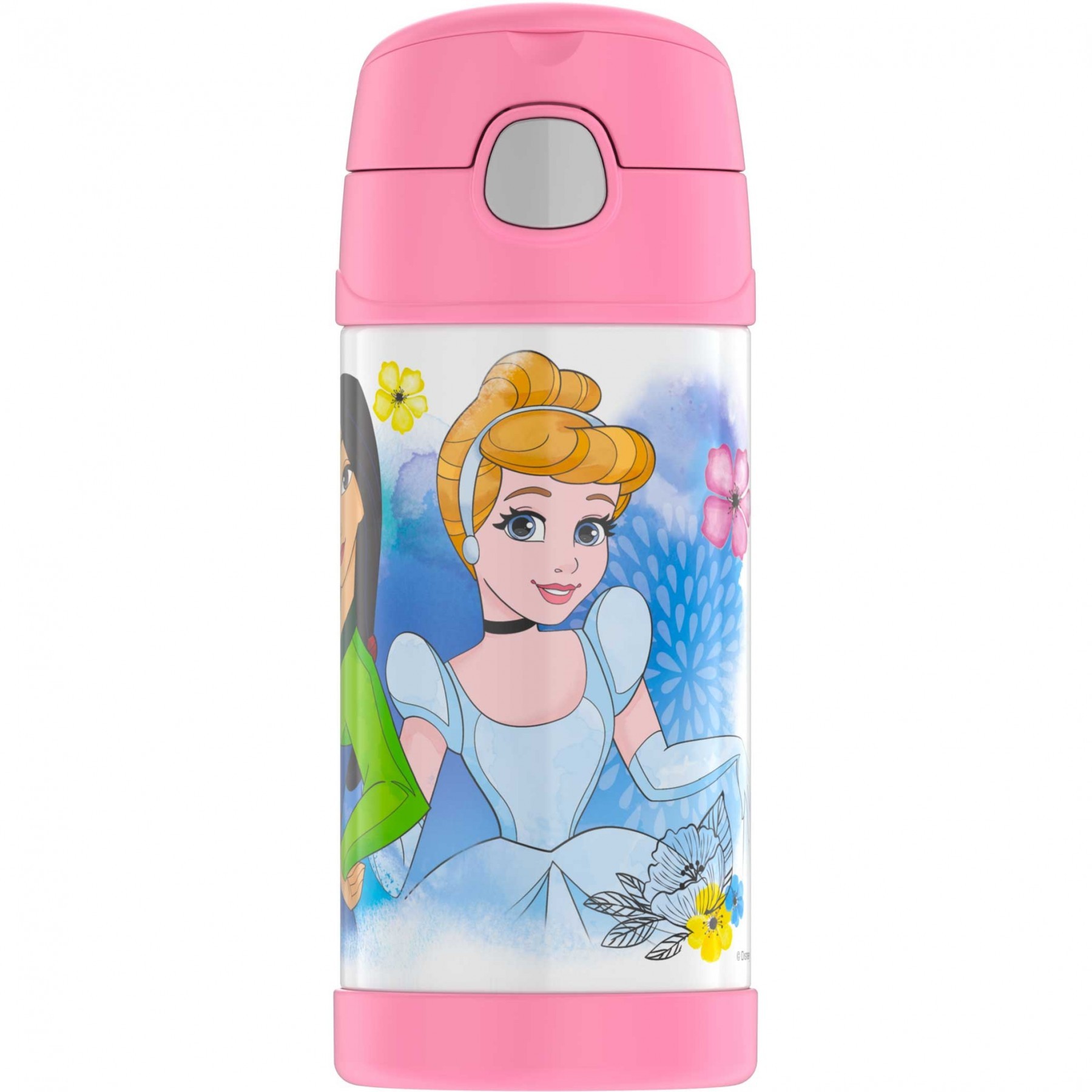 กระติกน้ำสเตนเลสรักษาอุณหภูมิ Thermos Disney Princess FUNtainer Vacuum Insulated Stainless Steel Bottle 12OZ (2021)