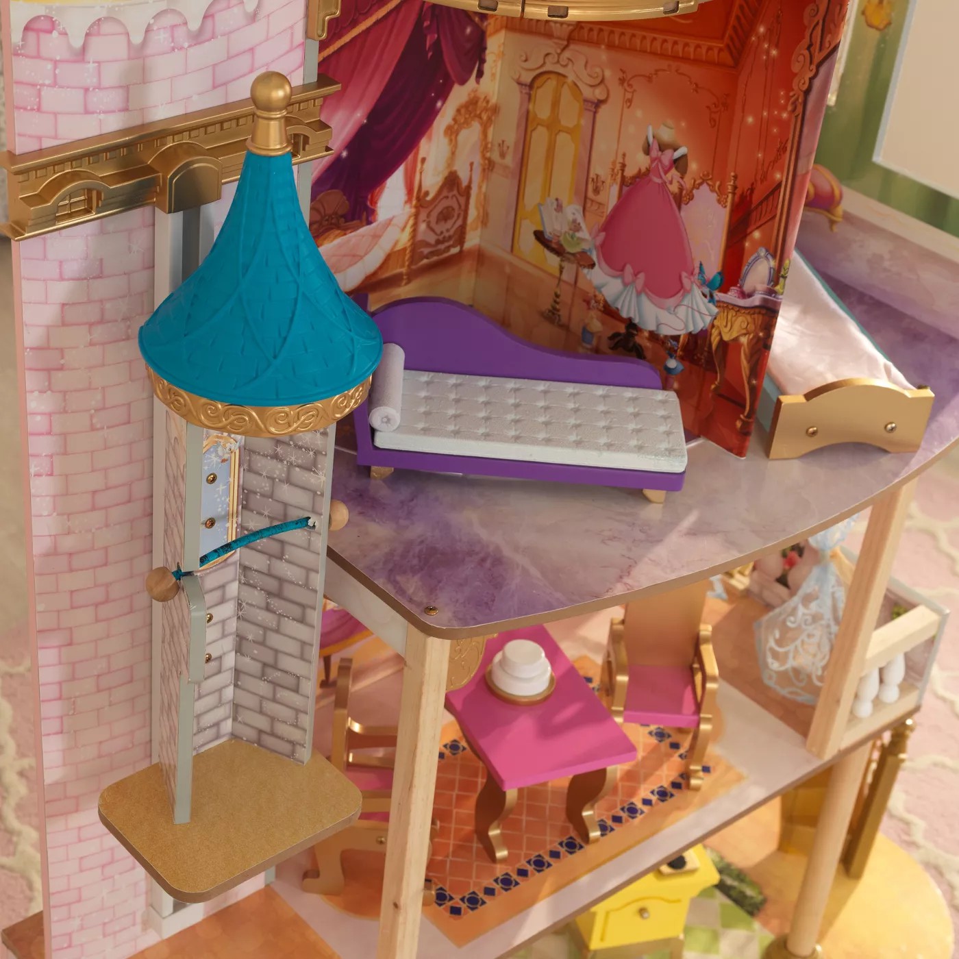 บ้านตุ๊กตาทรงปราสาทเจ้าหญิง KidKraft Disney Princess Royal Celebration Dollhouse