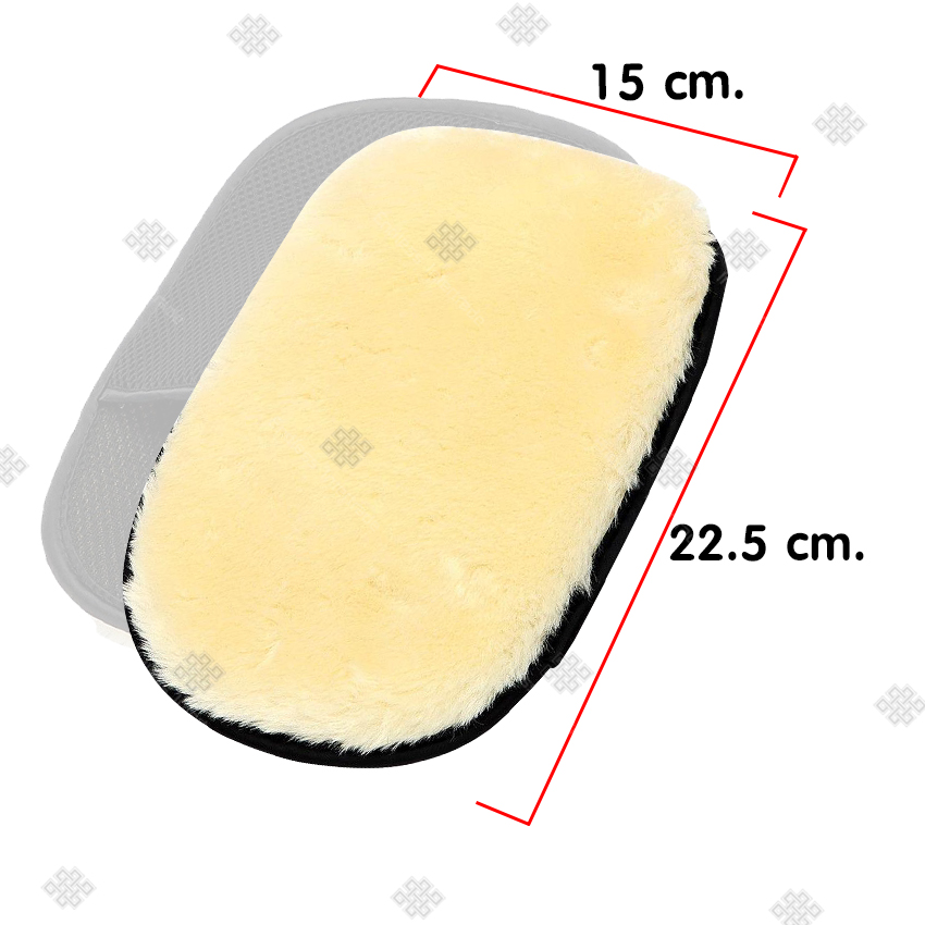 Elit ถุงมือล้างรถ ถุงมือเช็ดรถ ถุงมือทำความสะอาดรถยนต์ผ้าขนสัตว์สังเคราะห์คุณภาพดี ซับน้ำได้ดี ไม่ทำให้เกิดรอยขนแมว เส้นใยนุ่ม ขนไม่หลุด ไม่เจ็บมือ Glove Car Wash Wool