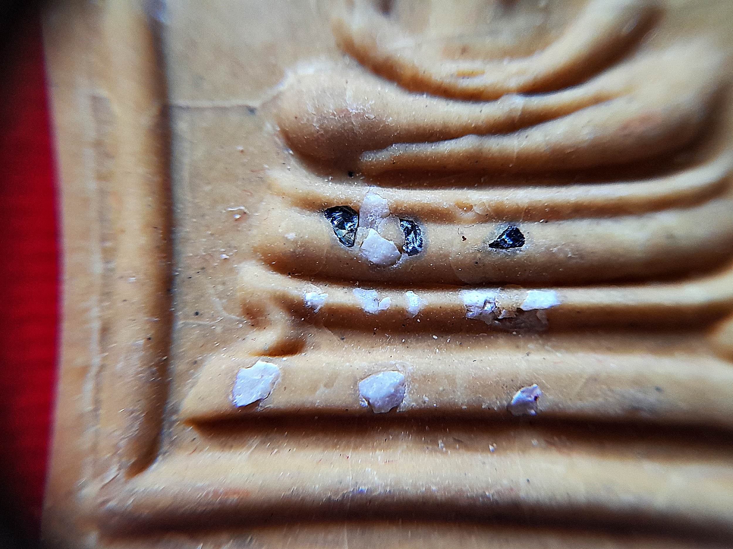 พระสมเด็จ ปรกโพธิ์ ๙ (ร่มเย็นเป็นสุข) หลัง พระแม่ธรณี คำชูดวงชะตา เนื้อผงอิทธิเจ แช่น้ำมัน (ผสมผงมวลสารเก่าที่เสกไว้ของหลวงพ่อกวย) พิธีใหญ่ แรงครู ปี2560 #รับประกันแท้ - หลวงพ่อกวย วัดโฆสิตาราม(วัดบ้านแค) จ.ชัยนาท