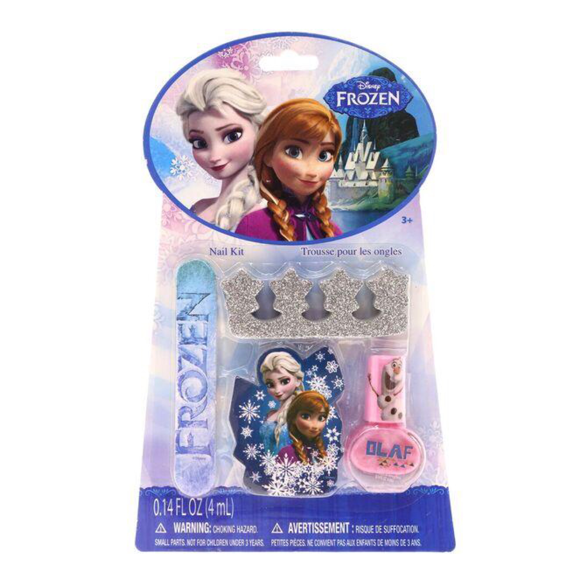 ชุดยาทาเล็บปลอดสารพิษและอุปกรณ์ดูแลเล็บ Townleygirl Nail Kit (Frozen)