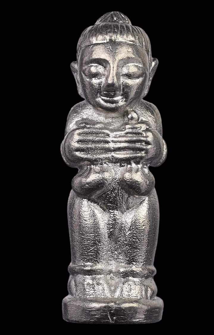 กุมารทองเทพ เนื้อปรอท (ปรอท ไว-ซน-รวดเร็ว-มหาอุด-รับพลังดี) ปี2563 #รับประกันแท้ - หลวงพ่อวิชา