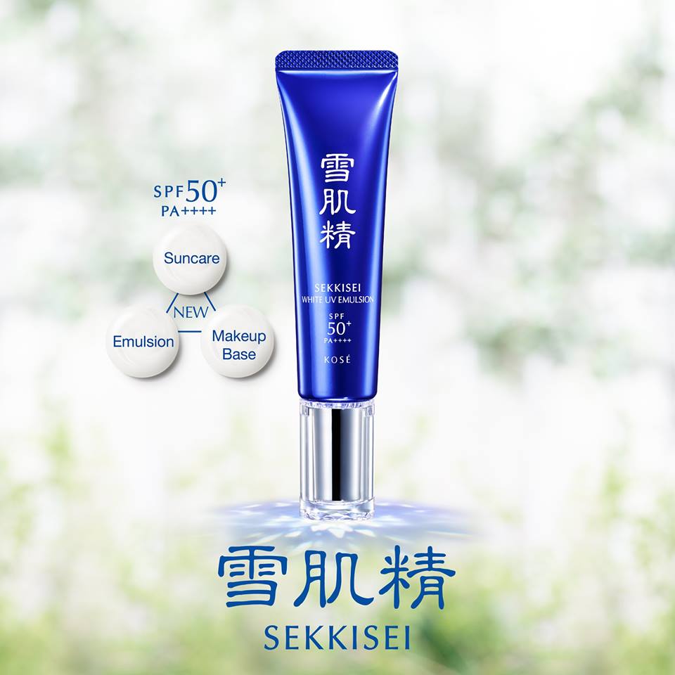 (Tester) Kose Sekkisei White UV Emulsion SPF50+/++++ 5.3mL กันแดดเนื้ออิมัลชั่นที่เพิ่มประสิทธิภาพช่วยปกป้องผิวจากแสงแดดและเป็นเมคอัพเบสในตัว เพิ่มความกระจ่างใส มอบความชุ่มชื้นให้กับผิวและป้องกันรังสียูวีได้รับสูง โดยไม่ทำให้ผิวรู้สึกเหนอะหนะ