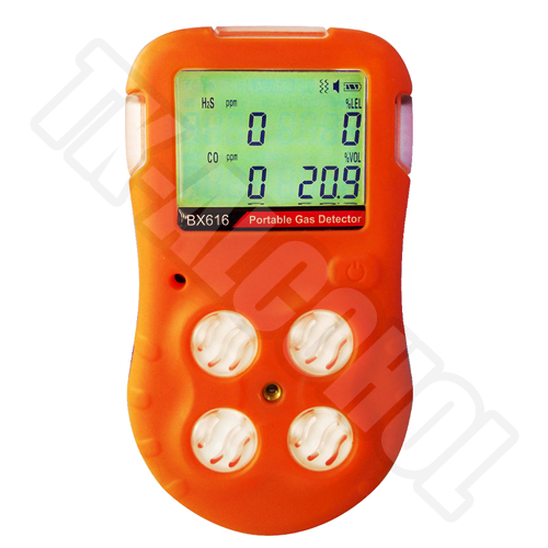 เครื่องตรวจวัดแก๊สพกพา 4in1 BX616 (CO,O2,H2S,LEL)