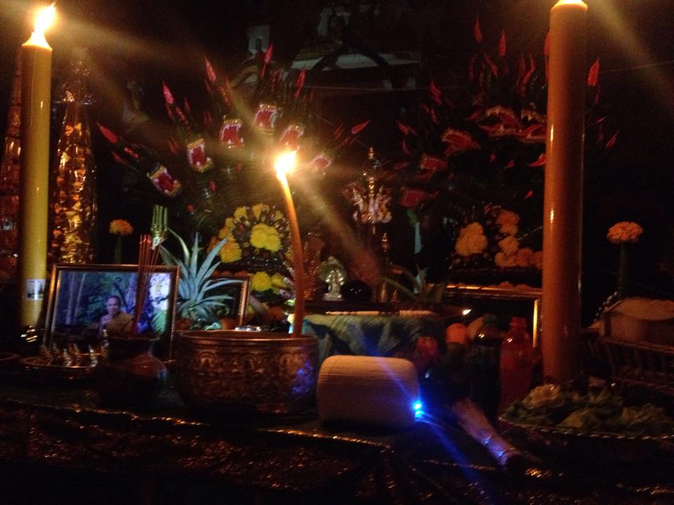 ผ้ายันต์พญานาคราชบันดาลทรัพย์ (ปลุกเสกอฐิษฐานจิตที่กลางเกาะคำชะโนด) ปี2558 #รับประกันแท้ - หลวงพ่อหนุน วัดพุทธโมกข์