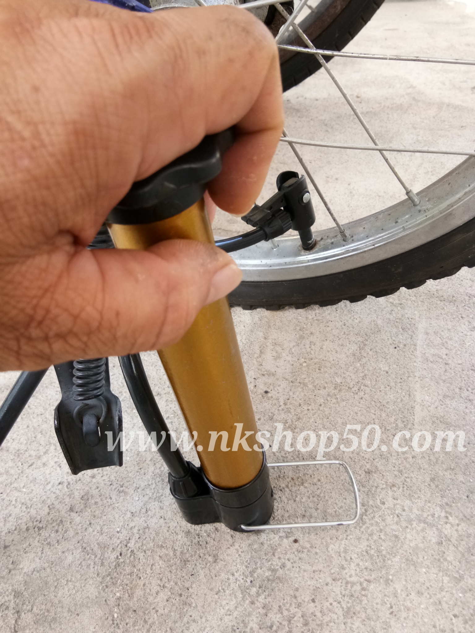 สูบลมพกพาขนาดเล็ก Mini Pump