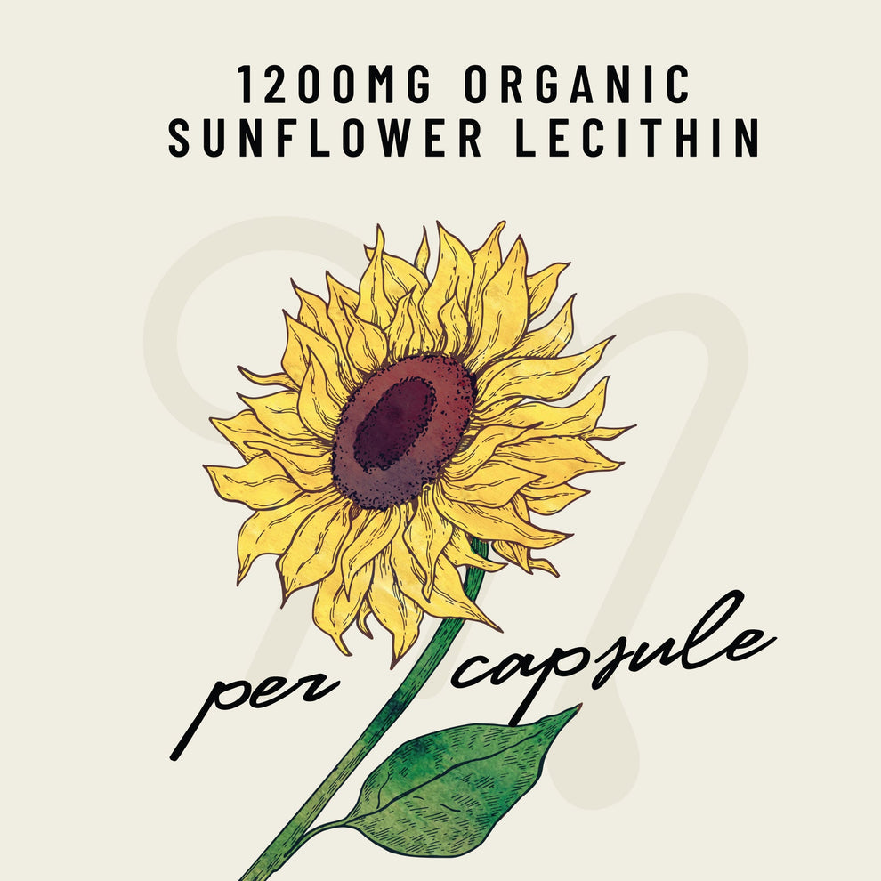 วิตามินป้องกันและบรรเทาอาการท่อน้ำนมอุดตัน Legendairy Milk Organic Sunflower Lecithin (200 Softgels)
