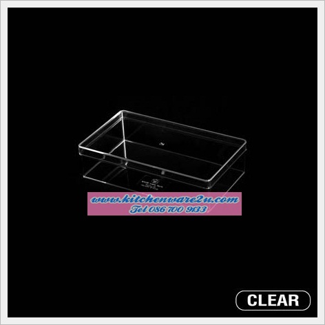 P06587 กล่องเหลี่ยมใส (13 x 23 x 5.9 cm) No.6231 (ราคาส่งต่อ 1 โหล: 12 ใบ:เฉลี่ย 75 บ/ใบ)