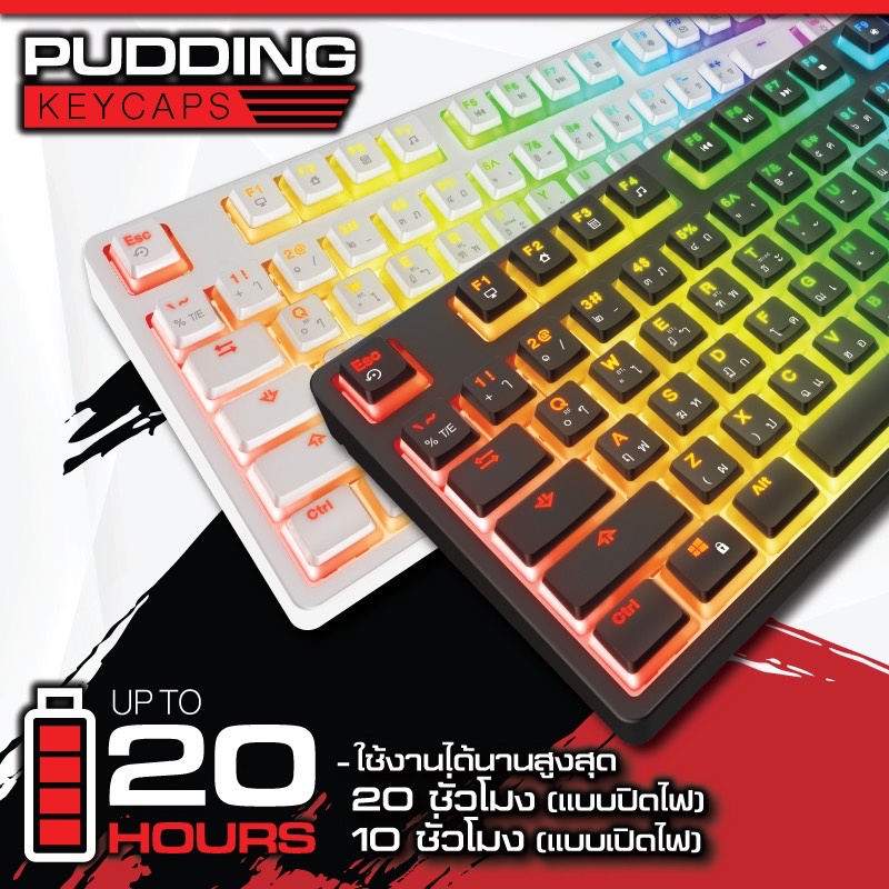 ส่งฟรี SIGNO E-Sport Wireless TKL Mechanical Gaming Keyboard รุ่น NUZZON KB-751 BLK (เกมส์มิ่ง คีย์บอร์ด) KB751 KB751W