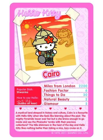Top Trumps - Hello Kitty 'Around the World' Card Game จากอังกฤษ