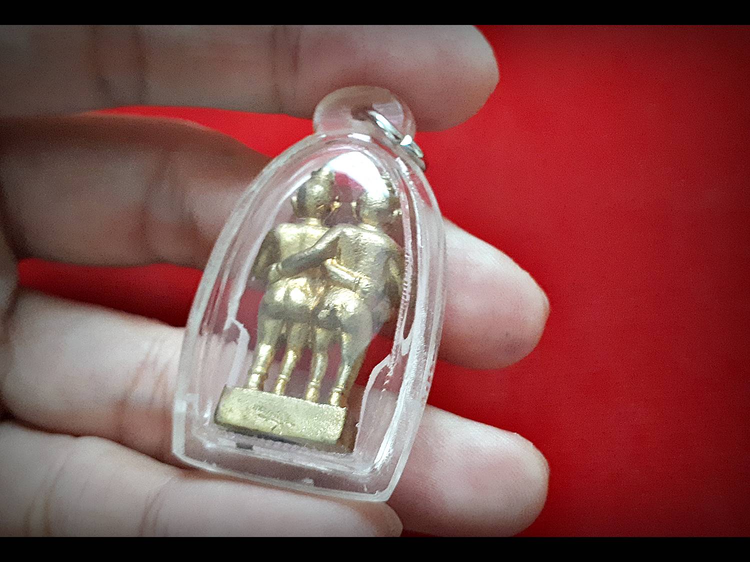 กุมาร เก่ง กิมเฮง เนื้อโลหะ รุ่นเสาร์5 ปี2553 - หลวงพ่อโอด วัดเตาเหล็ก