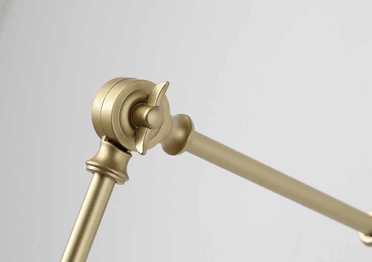 โคมไฟติดผนังภายในแขนปรับได้ 2 Step โป๊ะโคมทรงแก้วน้ำ สไตล์อเมริกันโมเดิร์น [DM8002-1B]