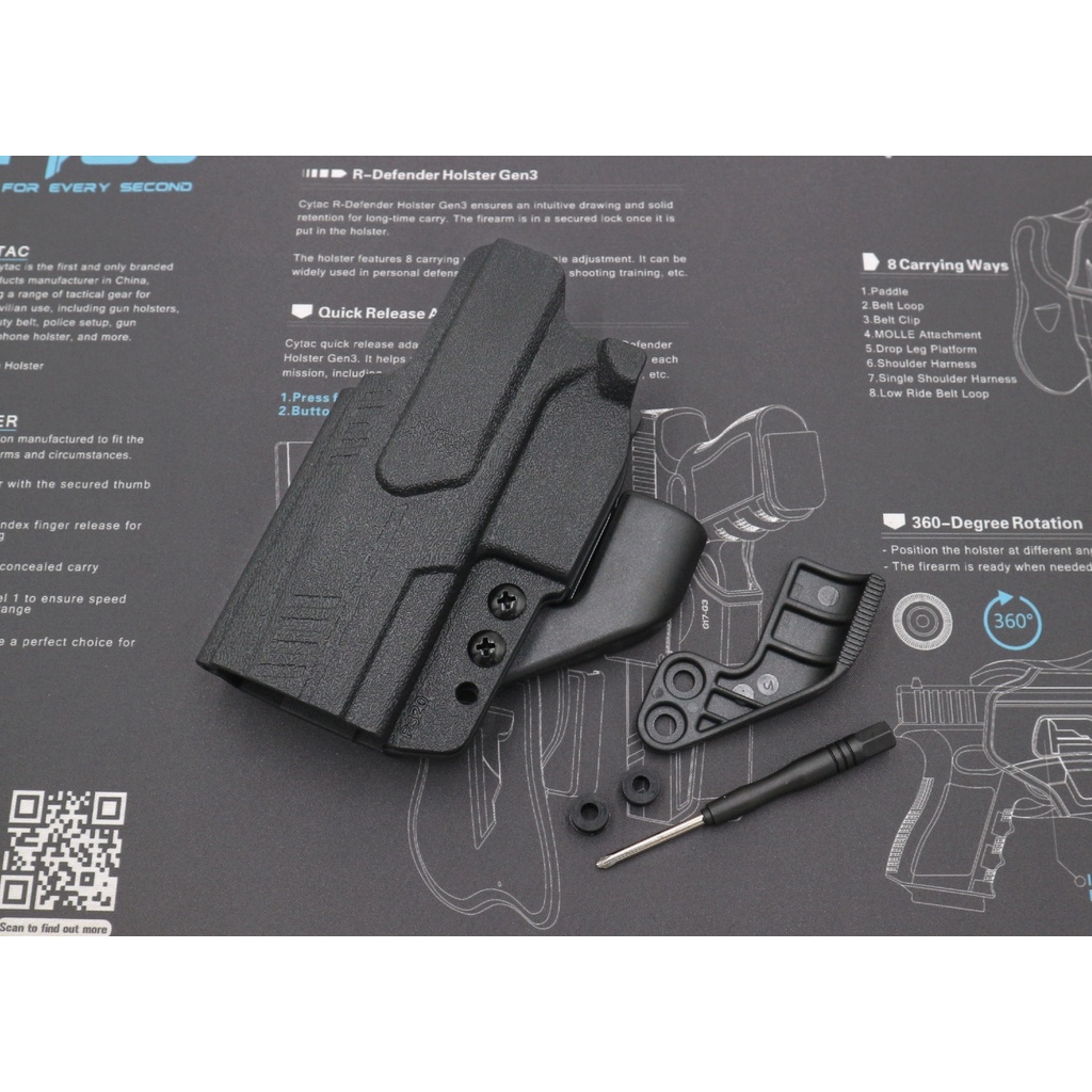 CYTAC thailand ซองพกใน Polymer Sig Sauer P320 (ซีรี่ย์ 3)