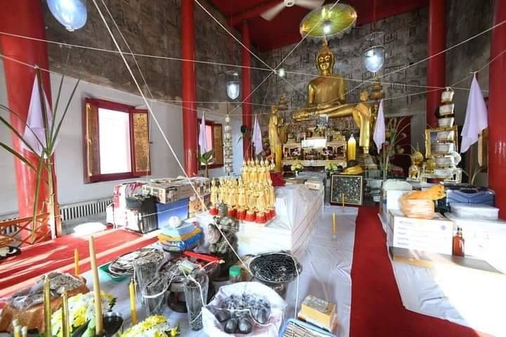 วัวธนู (งานปั้นมือ ปั่นจากคลั่งไม้ ลงรัก ฝังตะกรุดที่ก้น ดีนอกดีในตามสูตร) ปี2564 #รับประกันแท้