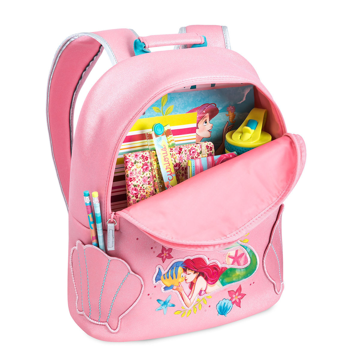 กระเป๋าเป้สะพายหลังสำหรับเด็ก Disney Backpack (Ariel / Pink)